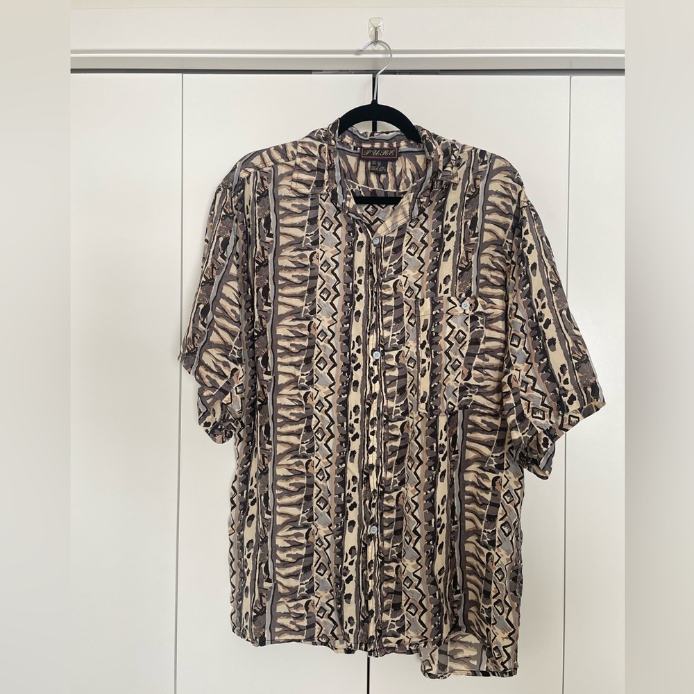 P U R E button down shirt